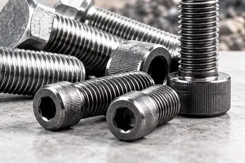 Bulones hexagonales y tornillos Allen