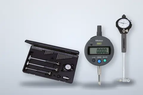 Kit de alexómetro, reloj comparador digital y alexómetro Mitutoyo