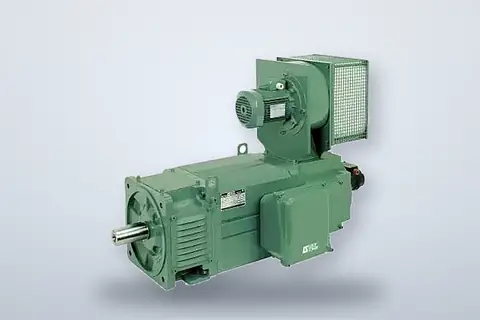 Motor industrial de corriente continua